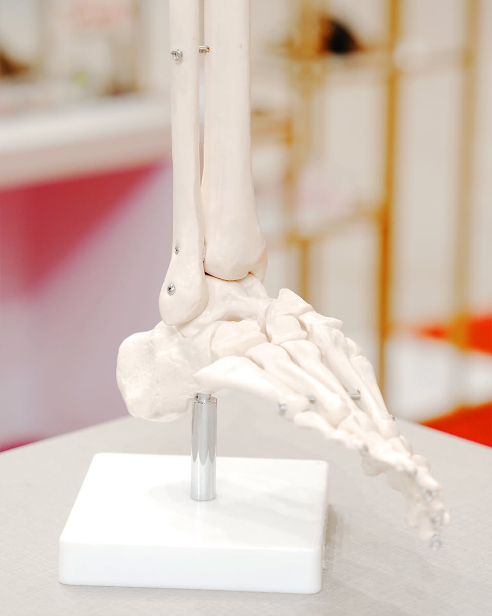 Herbal Foot Essential Oil display