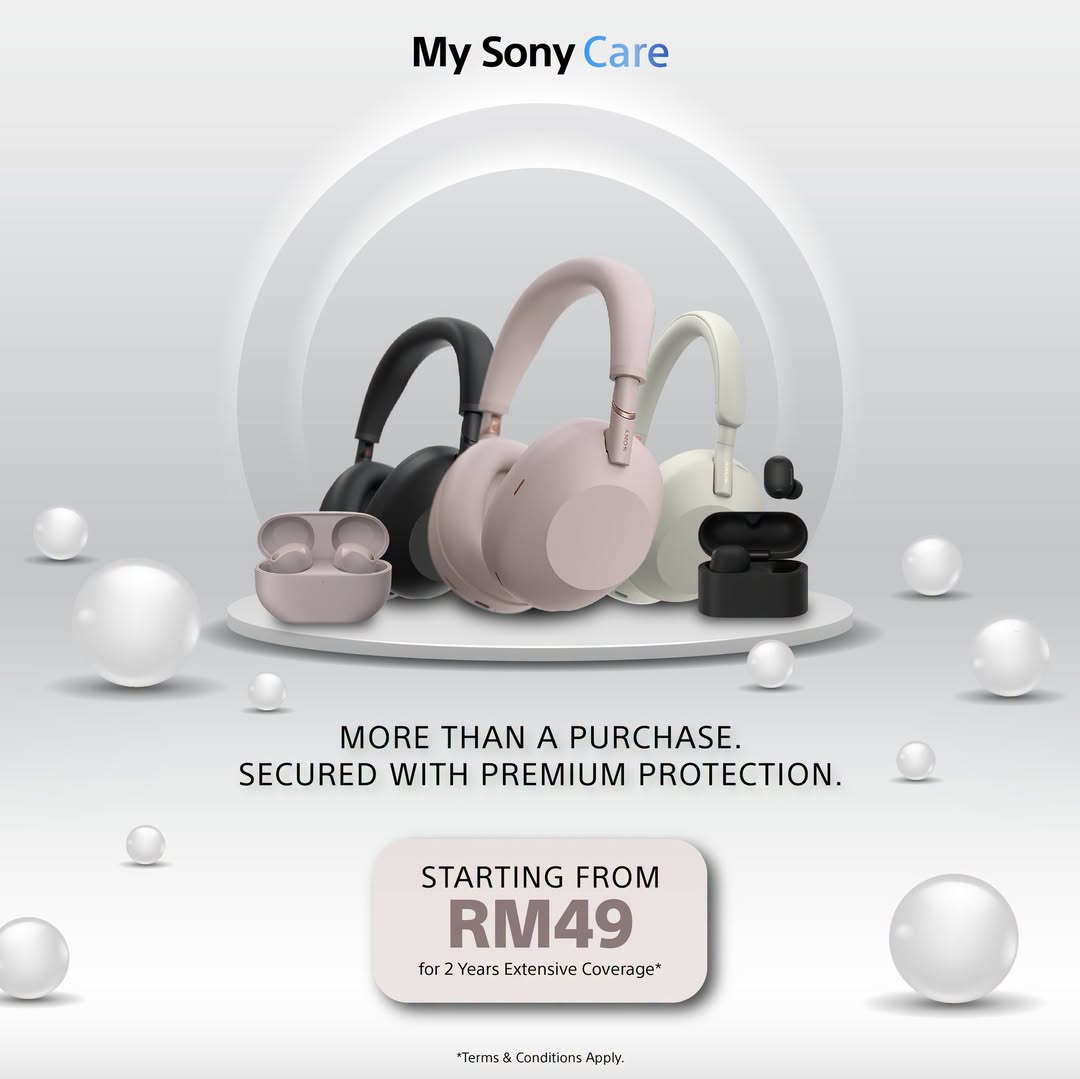 My Sony Care protection plan at Sony Store BBCC