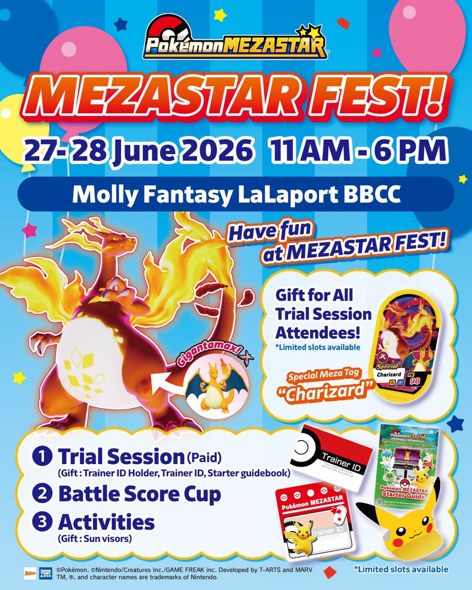 Pokemon Mezastar Fest at LaLaport BBCC