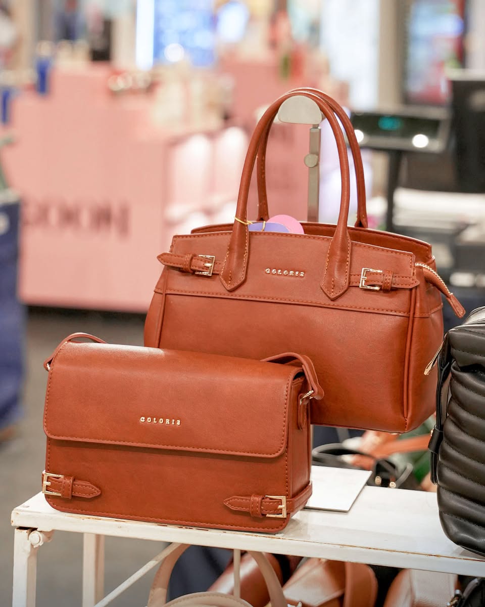 A collection of trendy shoes in various styles at the Coloris Pop-Up.