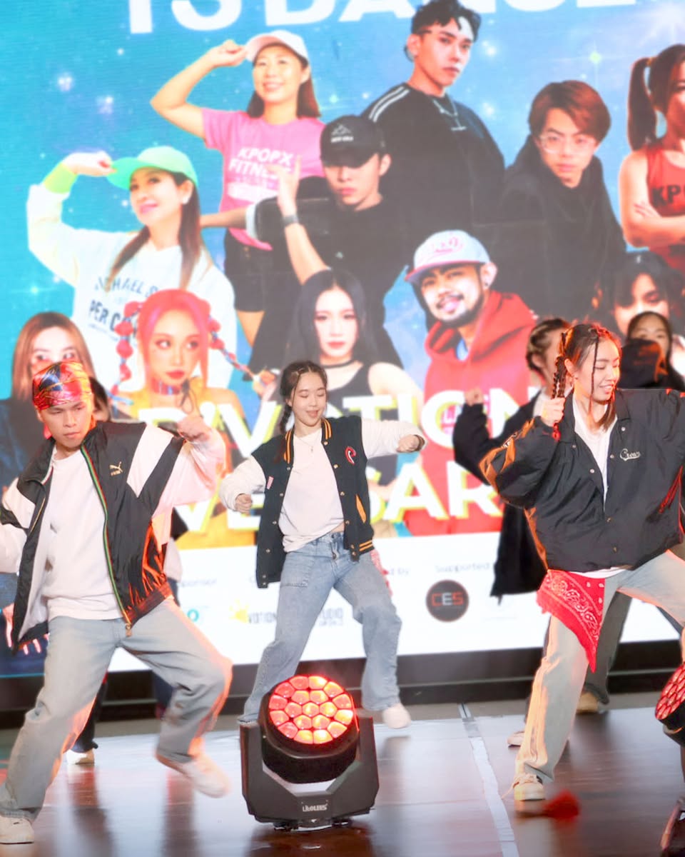 Dancers performing on stage at No Limit to Dance