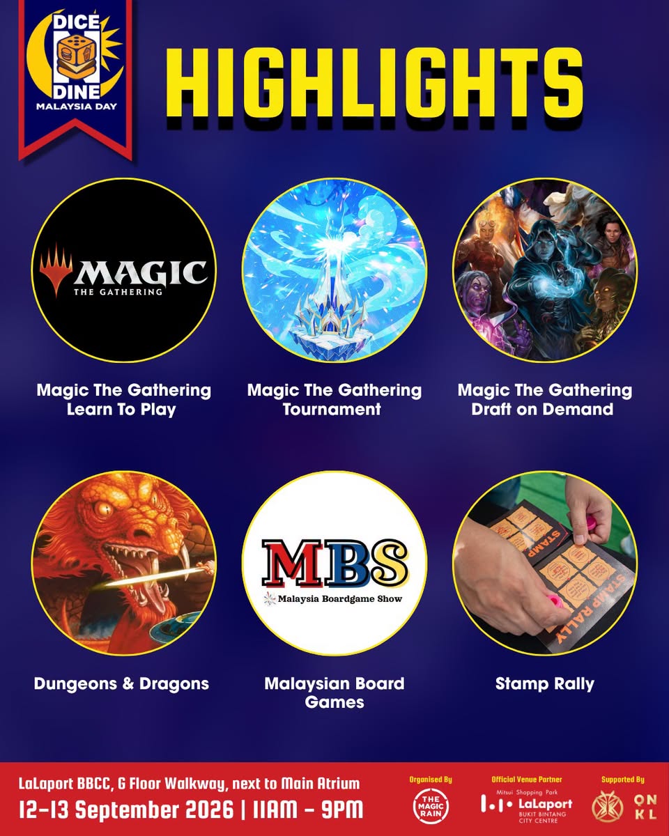 Malaysian Boardgame Show and Stamp Rally at LaLaport BBCC
