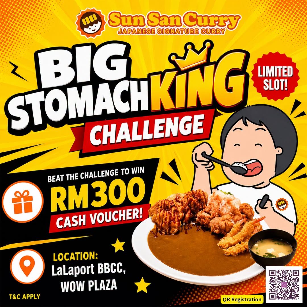 Sun San Curry Big Stomach King Challenge poster