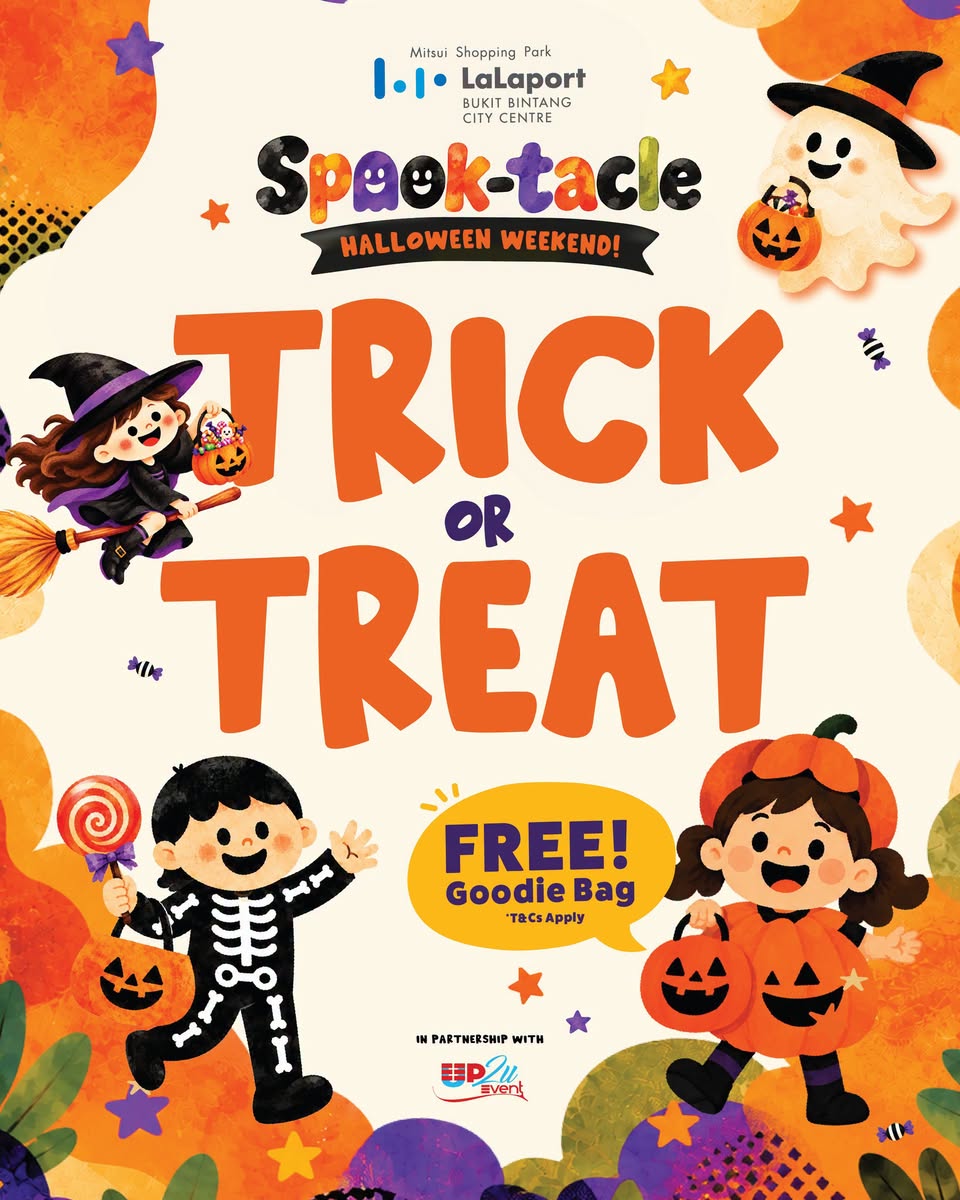 Spooktacle Halloween Weekend at LaLaport BBCC: Trick or Treat for Kids