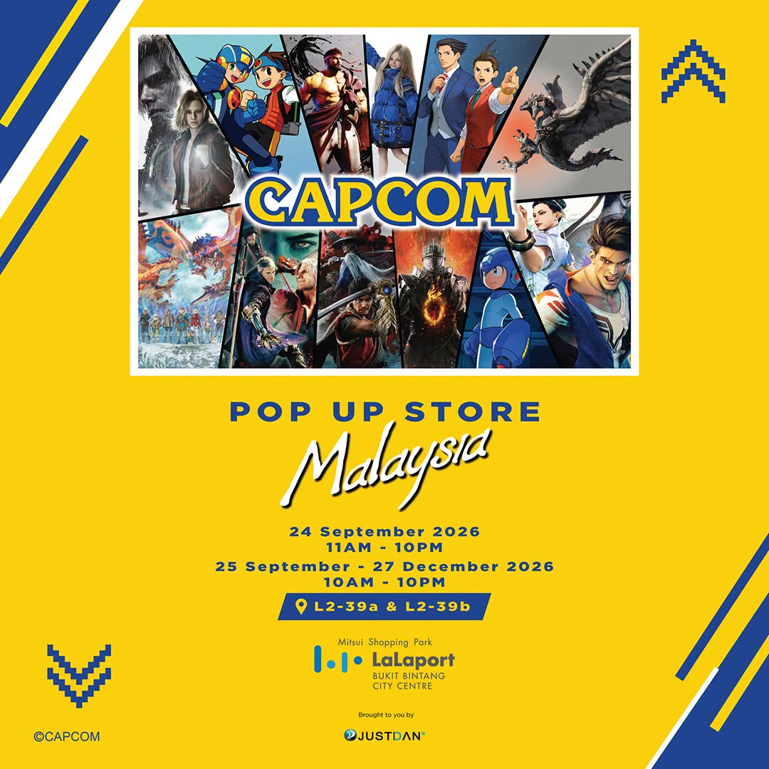 Capcom Pop-Up Store at LaLaport Bukit Bintang City Centre