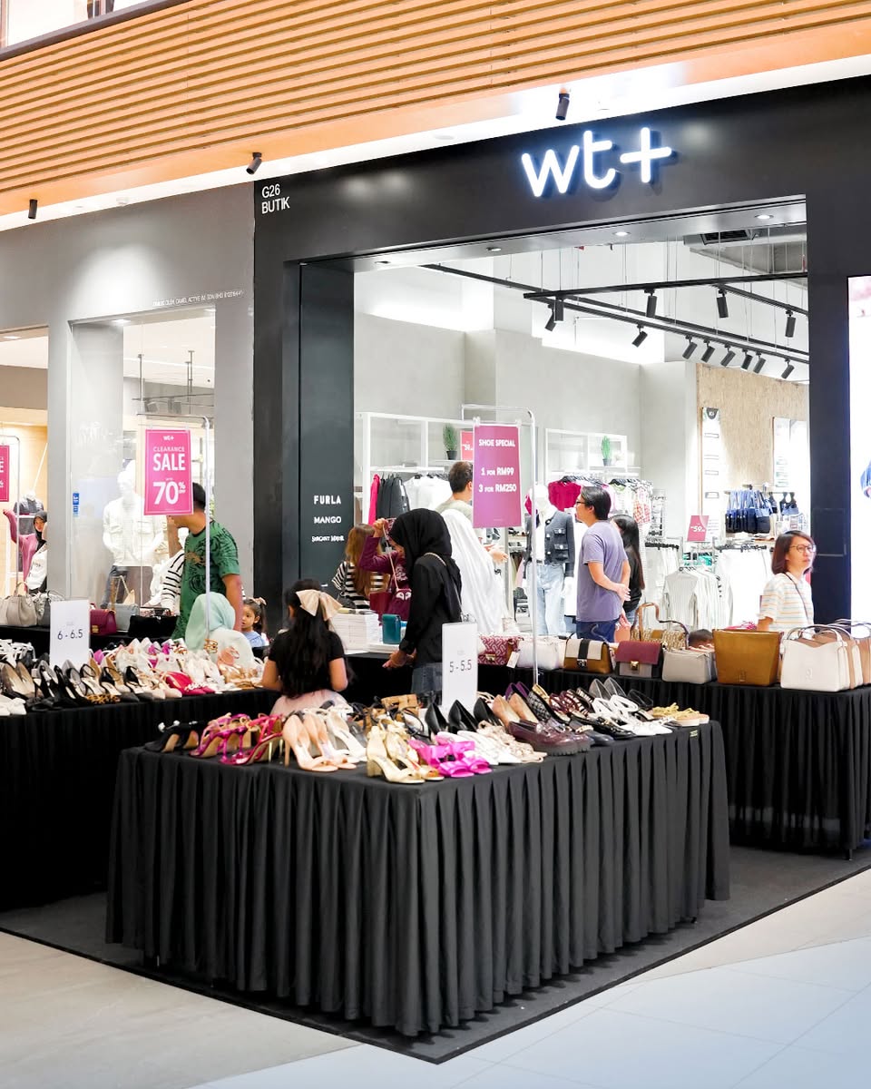 A collection of fashion items from Mango, Furla, and Nine West.