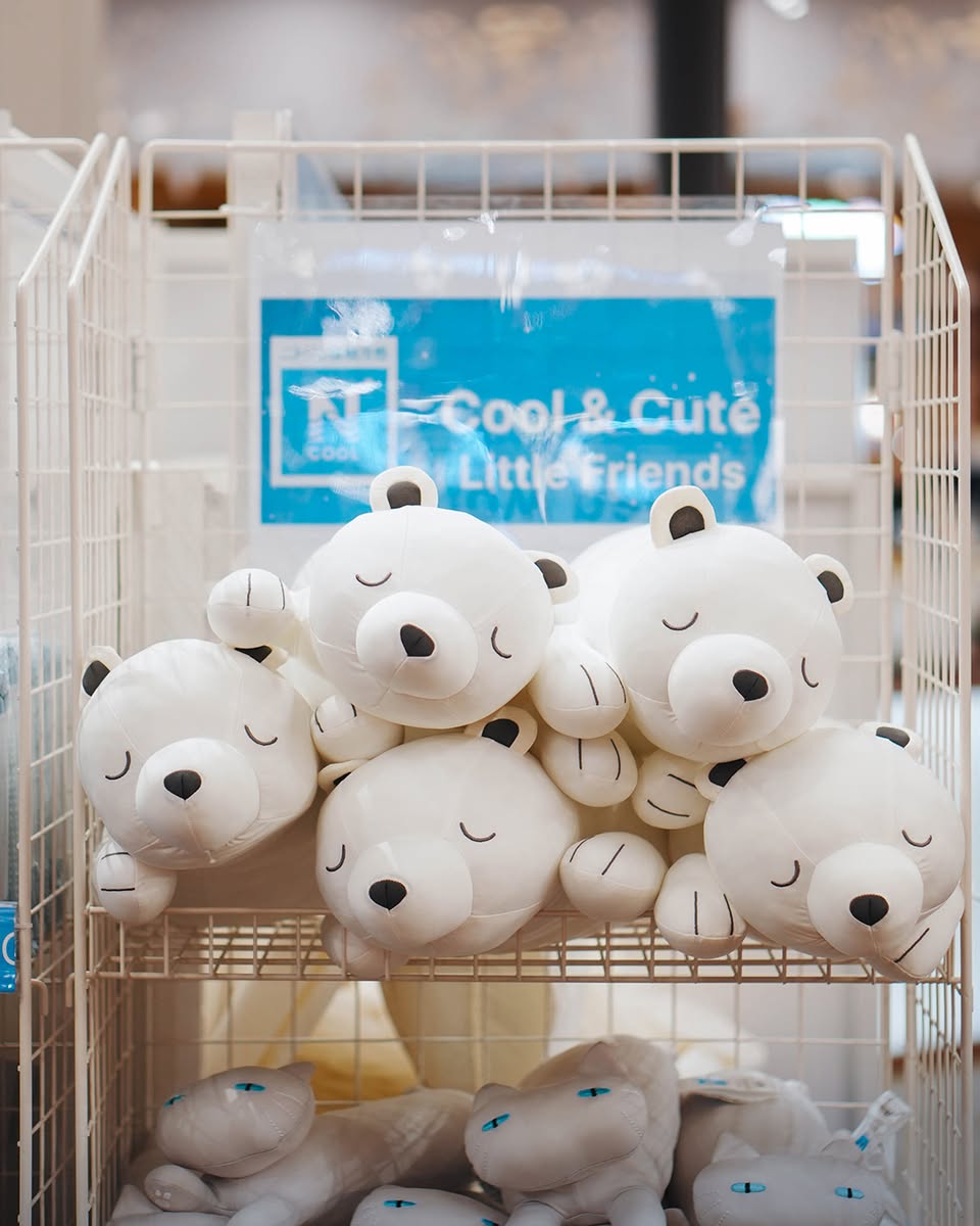 Contemporary NITORI display cabinet with decor