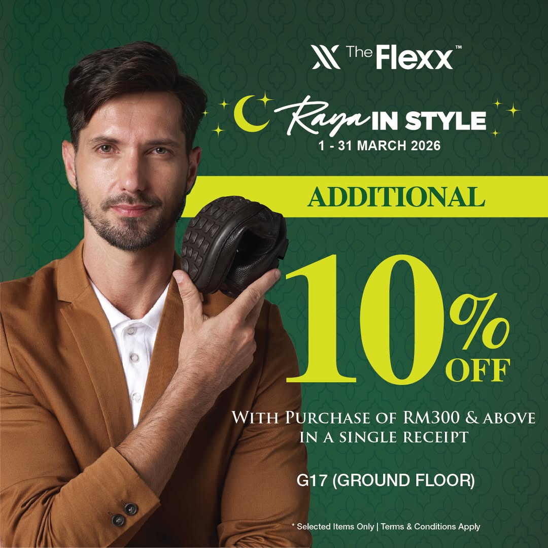 A collection of premium leather shoes from The Flexx perfect for the Raya festive season