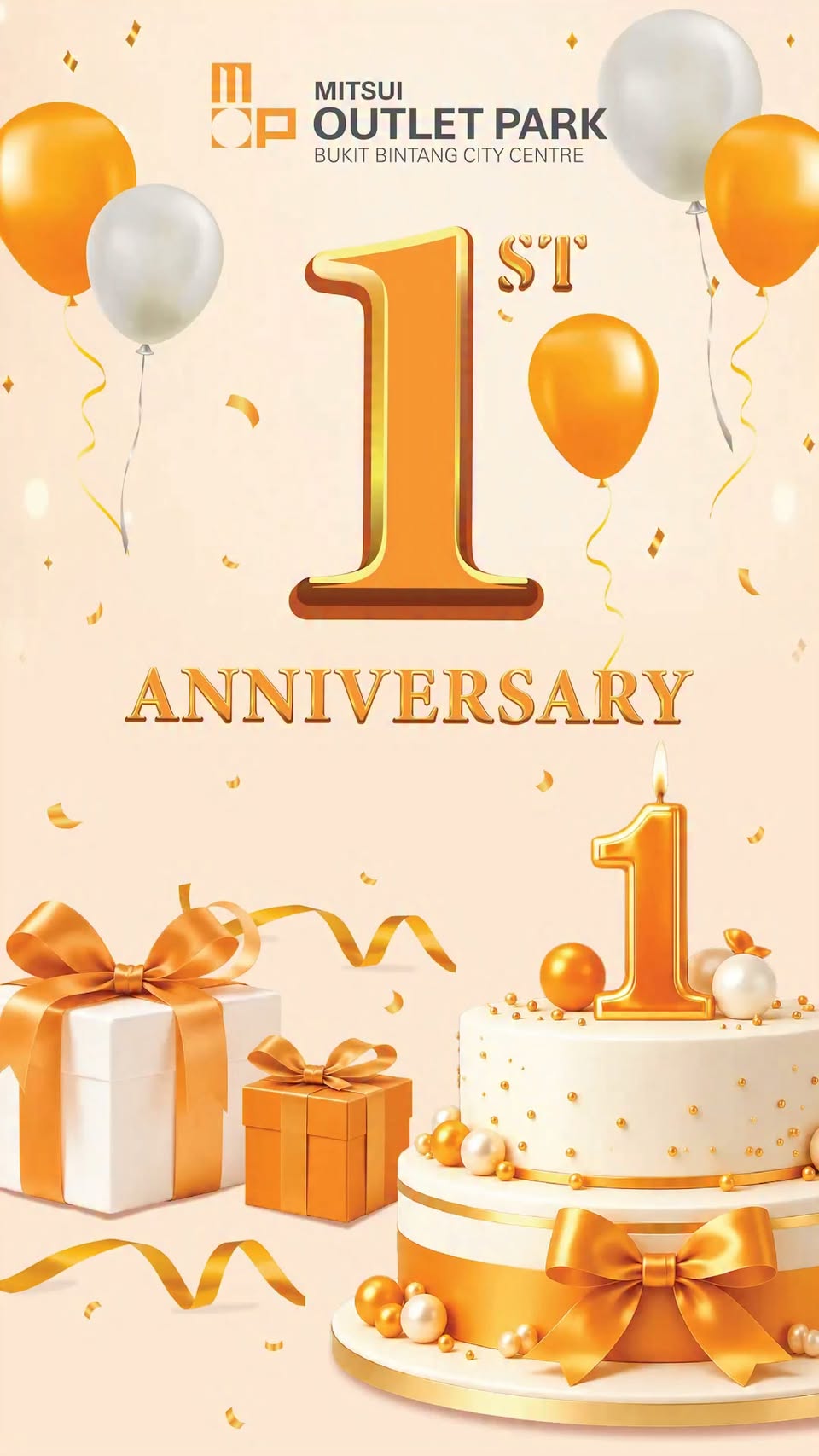 Mitsui Outlet Park BBCC 1st Anniversary Lucky Draw