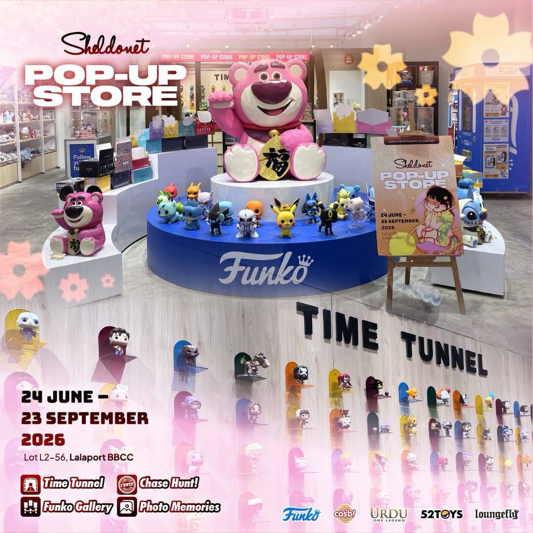 Sheldonet Pop-Up Store at LaLaport BBCC