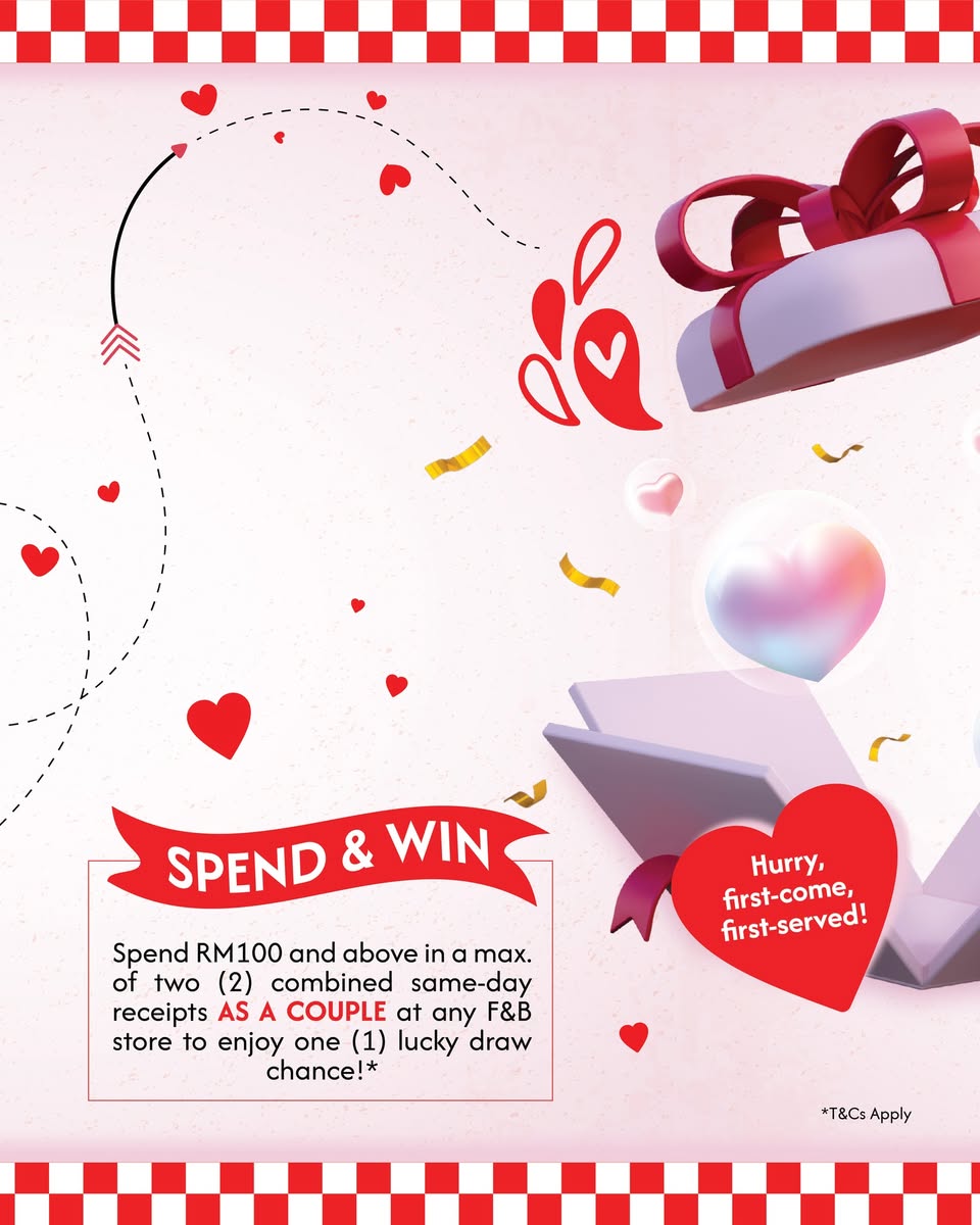 Main Atrium redemption counter at LaLaport