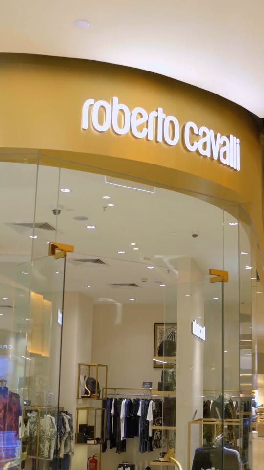 Roberto Cavalli store interior at LaLaport BBCC