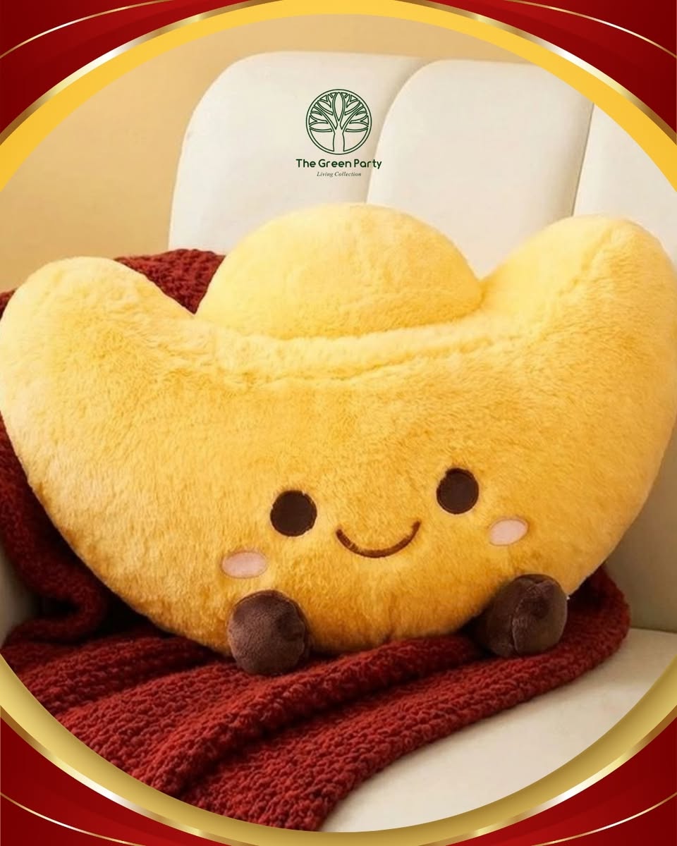 Festive Chinese New Year decorations and red ornaments