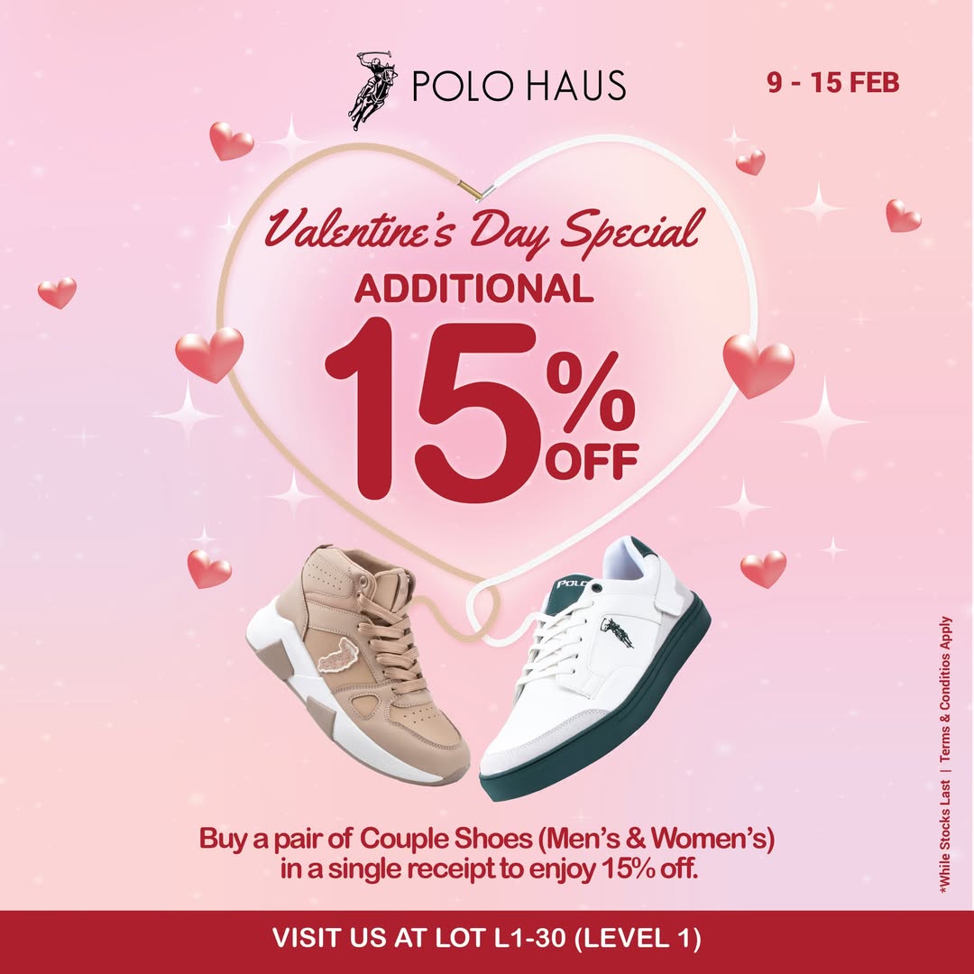 POLO HAUS Valentine's Day Couple Shoes Collection
