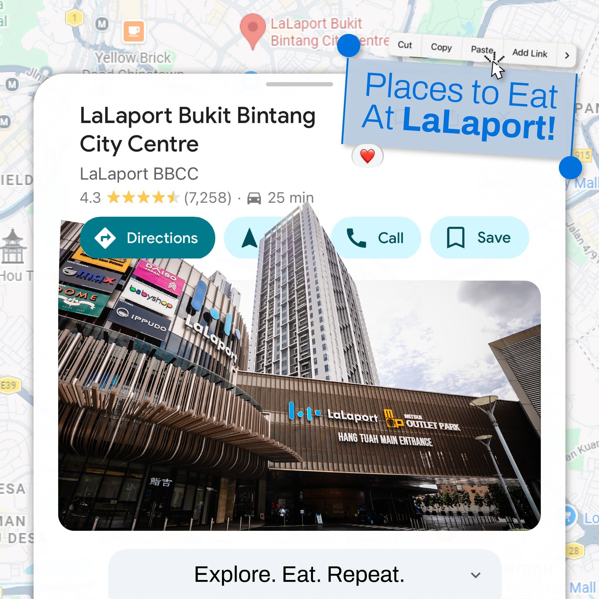 Japanese food selection at LaLaport BBCC