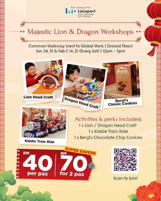 Lucky Dip prize display worth up to RM500