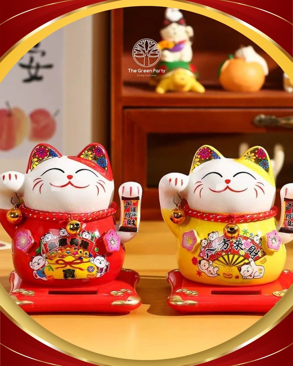 The Green Party store display for Chinese New Year