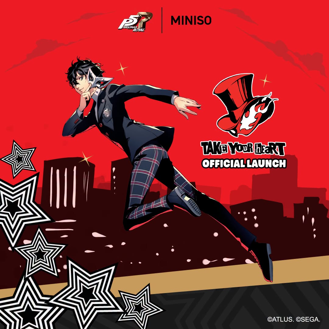MINISO Persona 5 Royal Take Your Heart Official Launch