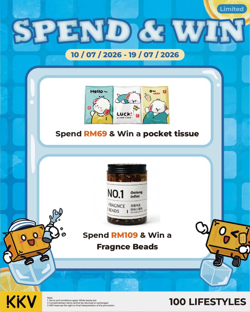 KKV Global Summer Campaign Spend & Win promotion