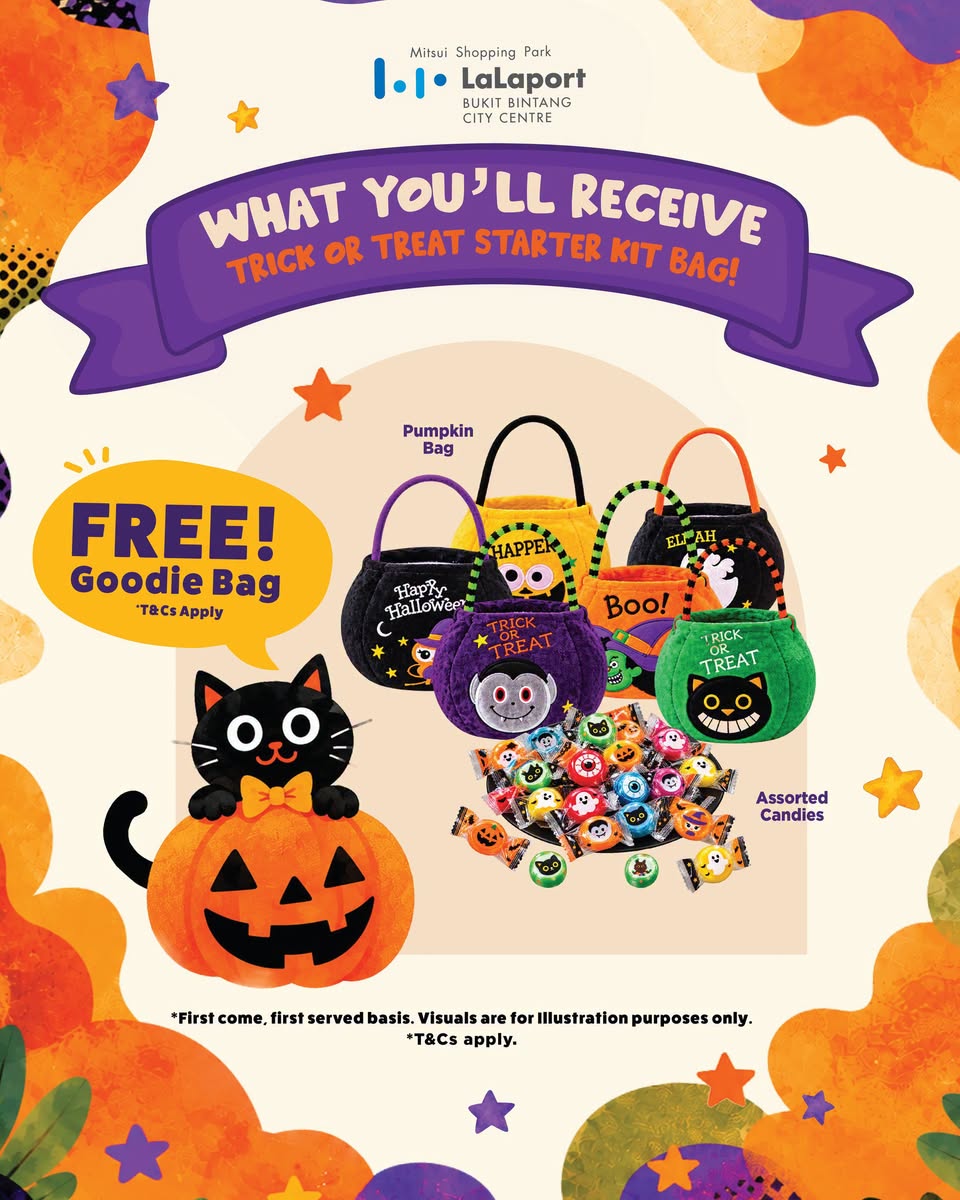 Trick or Treat Starter Kit Bag at LaLaport BBCC