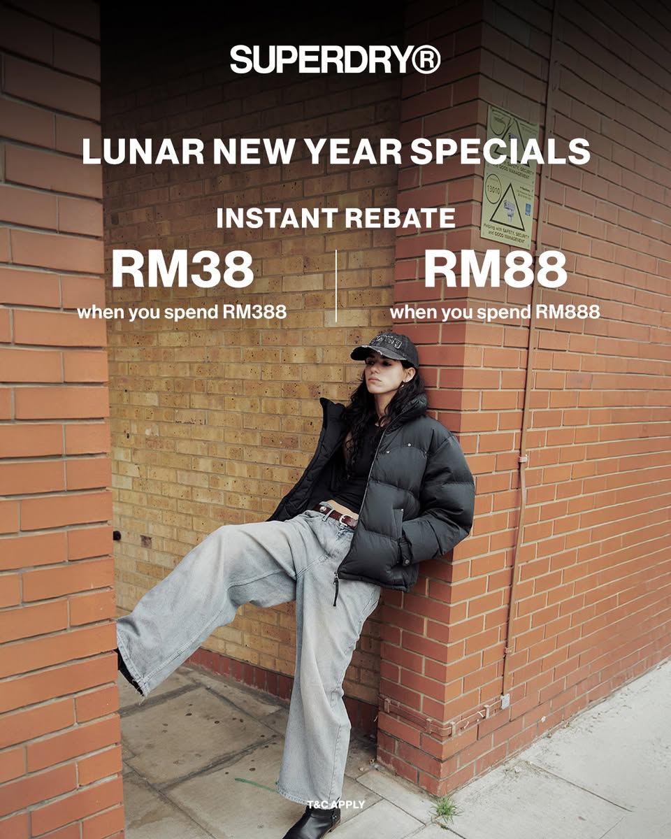 Interior of Superdry store featuring new arrivals