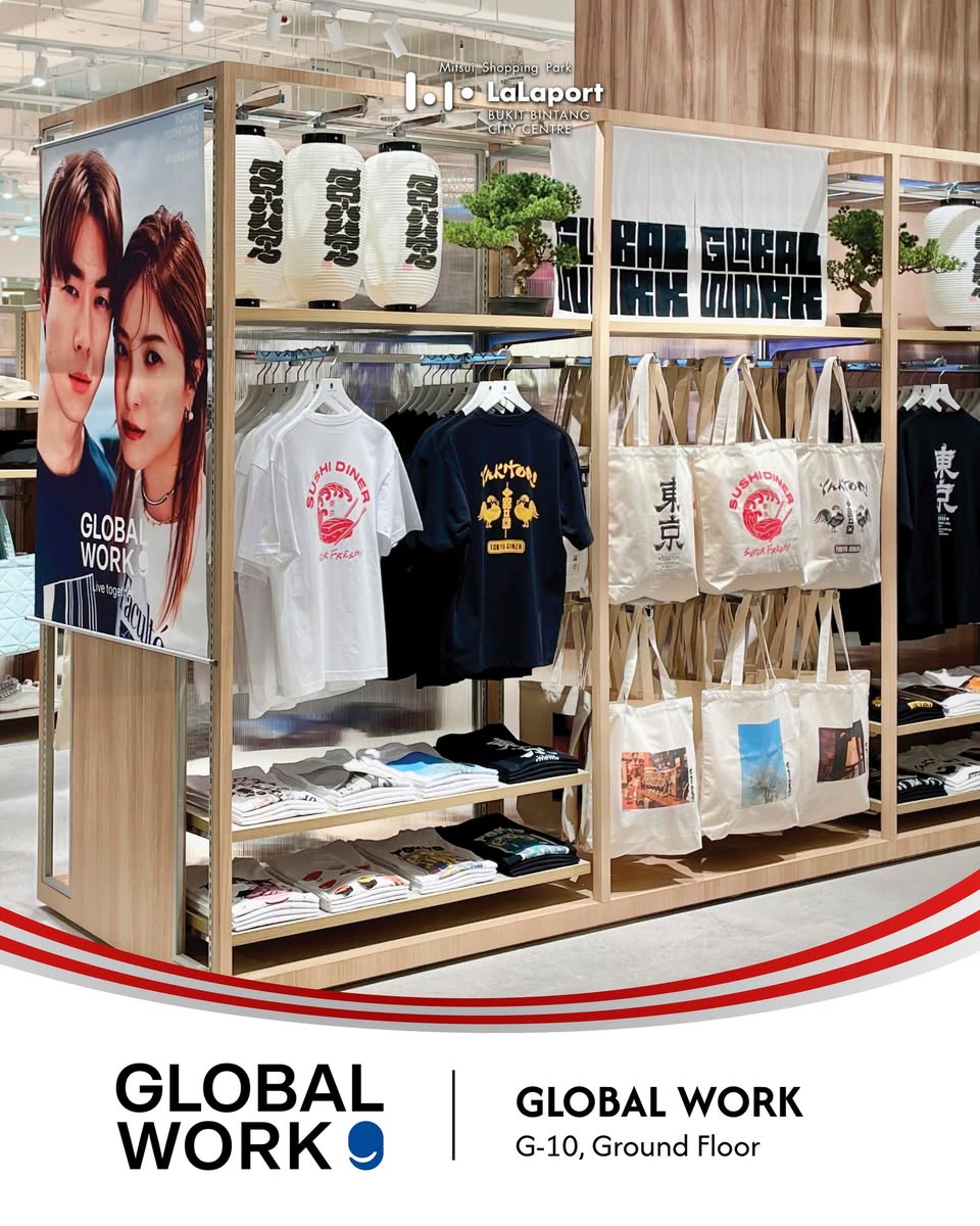Featured Japanese fashion collection for Merdeka