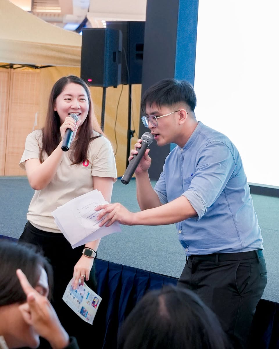 Families enjoying various activities at Kawaiimama Festival 2025