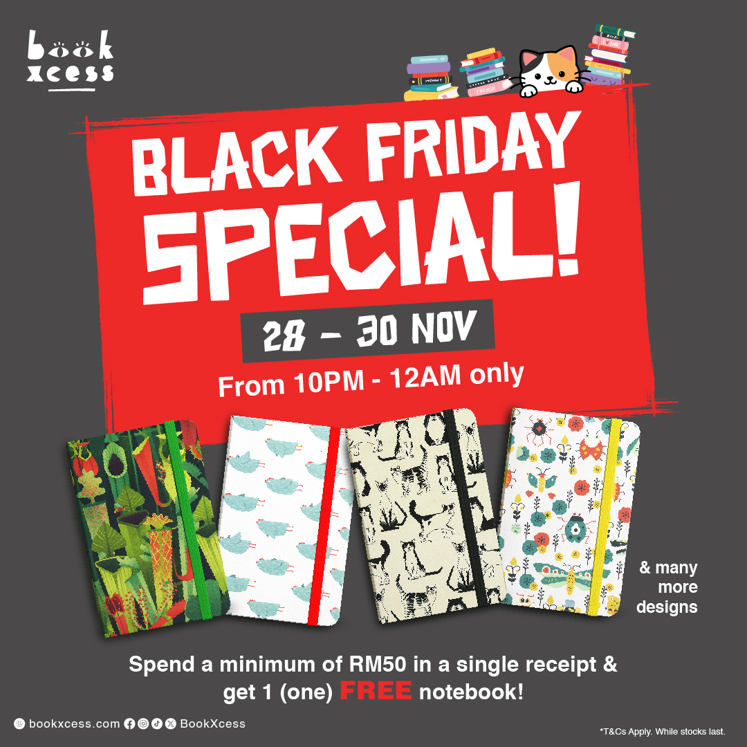 BookXcess Black Friday: Get a FREE Notebook (2-Hour Loot!)