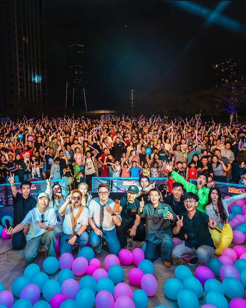 New Year 2026 celebrations at the LaLaport BBCC Central Rooftop Garden