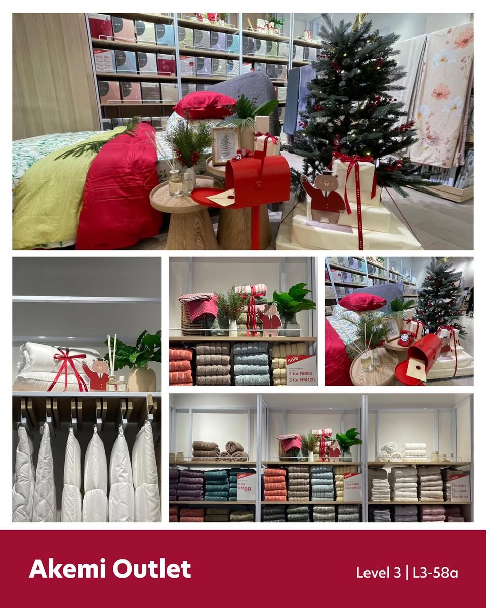 Intricate Christmas display showcasing a store's creativity at LaLaport BBCC.