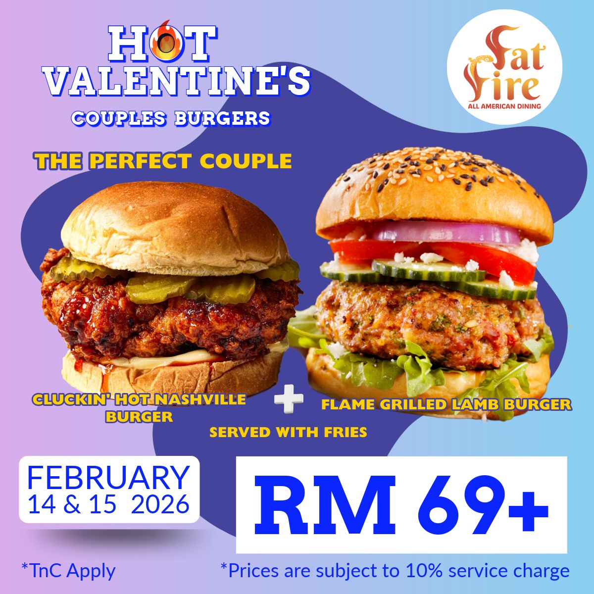 Delicious gourmet homemade burgers and crispy fries