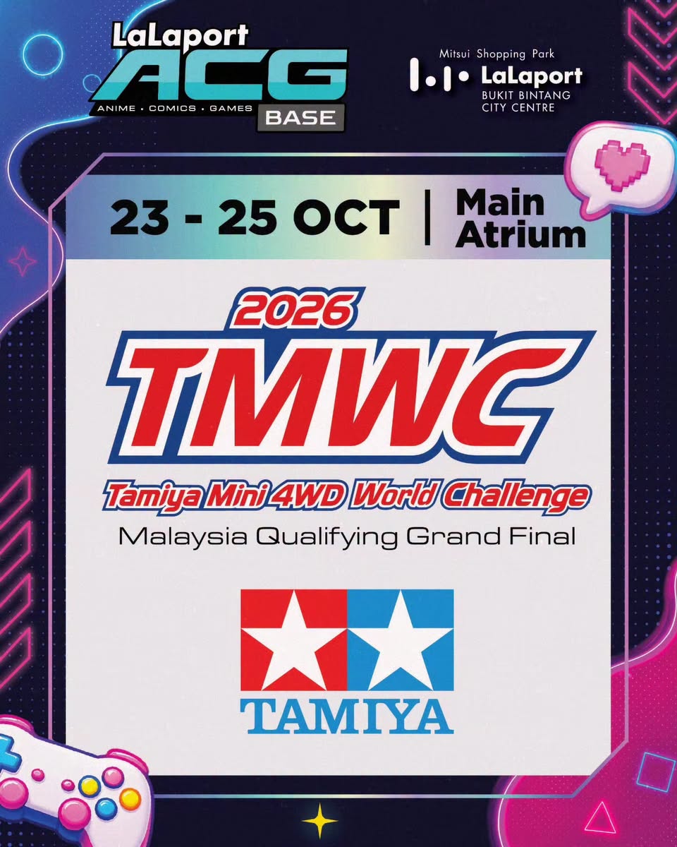 Tamiya Mini 4WD Malaysia Qualifying Grand Final at LaLaport BBCC