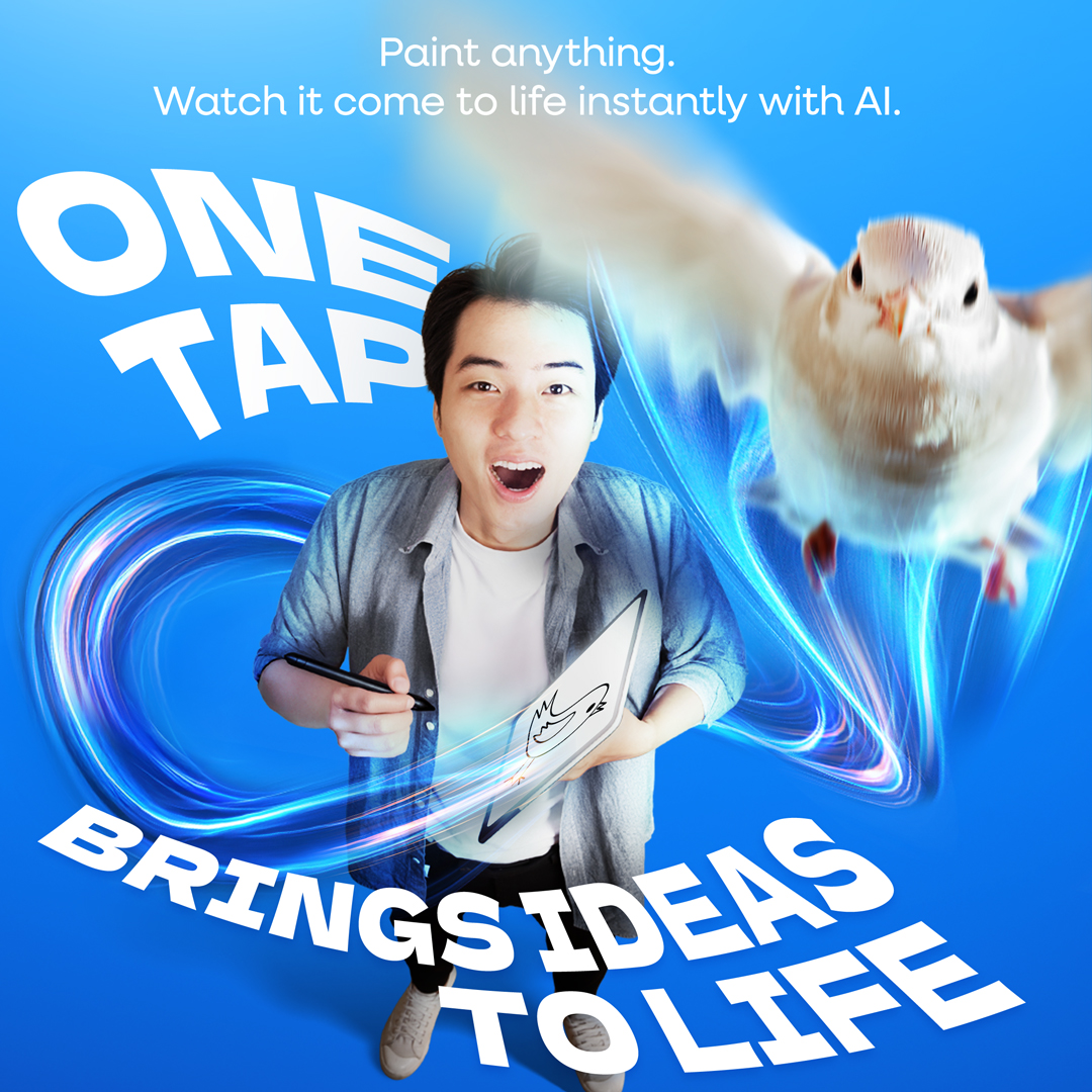 Child creating digital art with AI assistance at Starverse