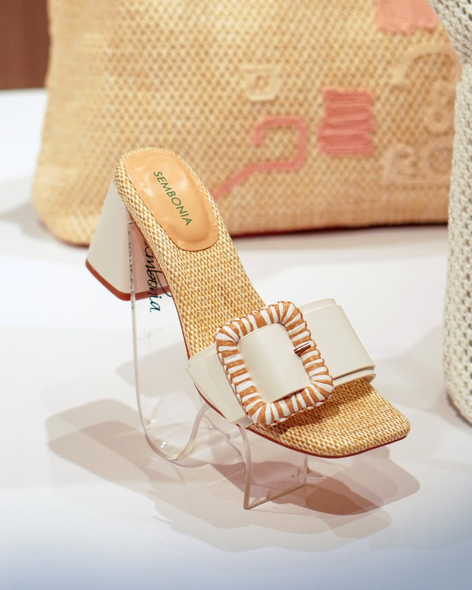 Close-up of Sembonia leather goods
