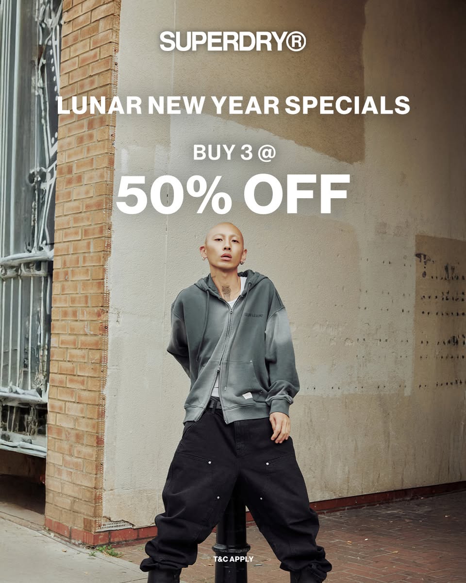 Superdry Lunar New Year Collection Display