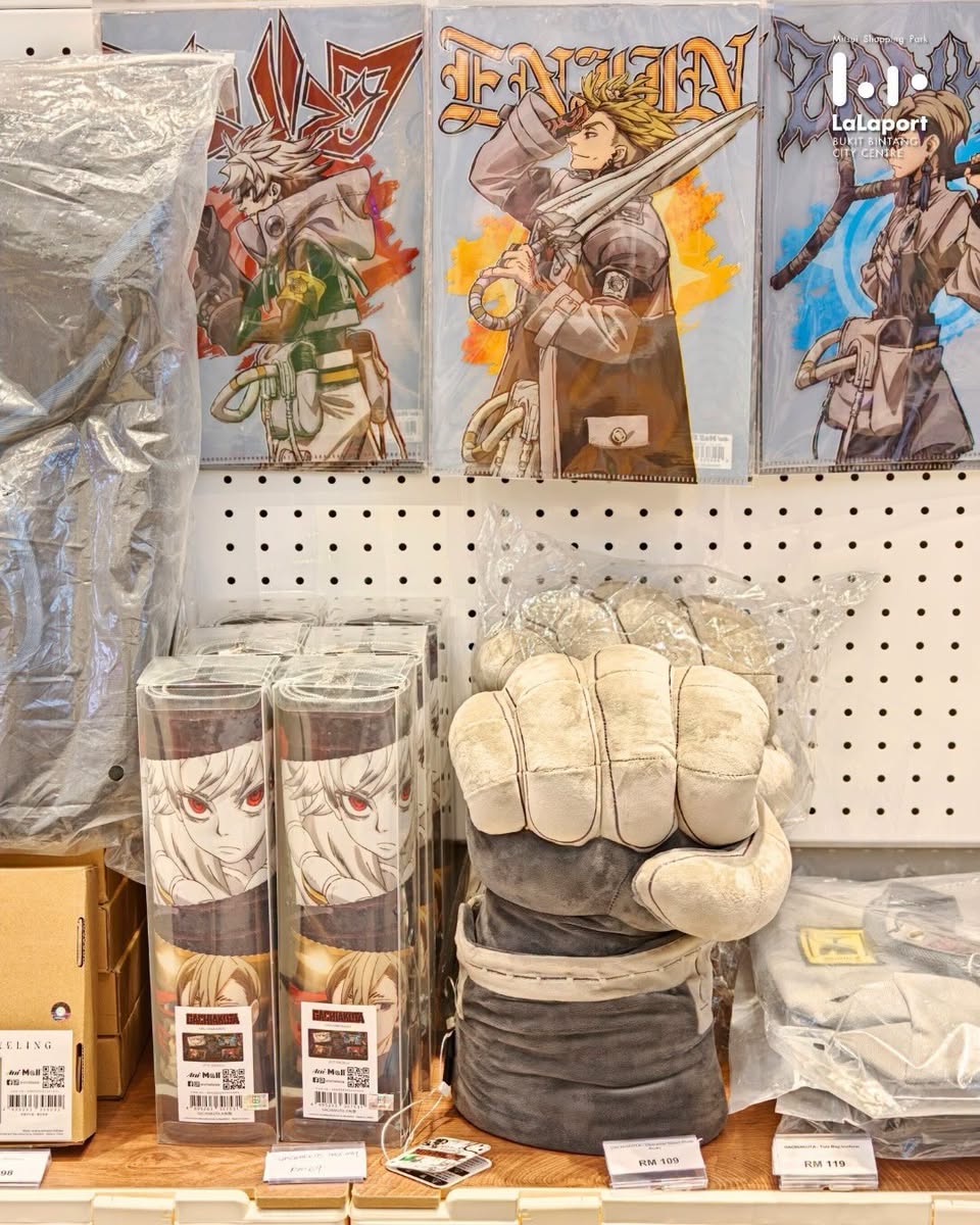 Fate/Grand Order merchandise at Ani-One POP