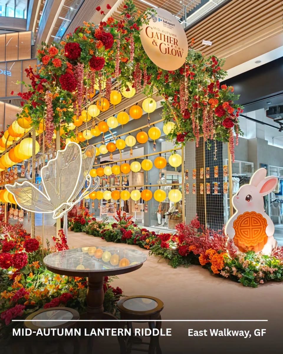 Mid-Autumn lantern riddle giveaway at LaLaport BBCC