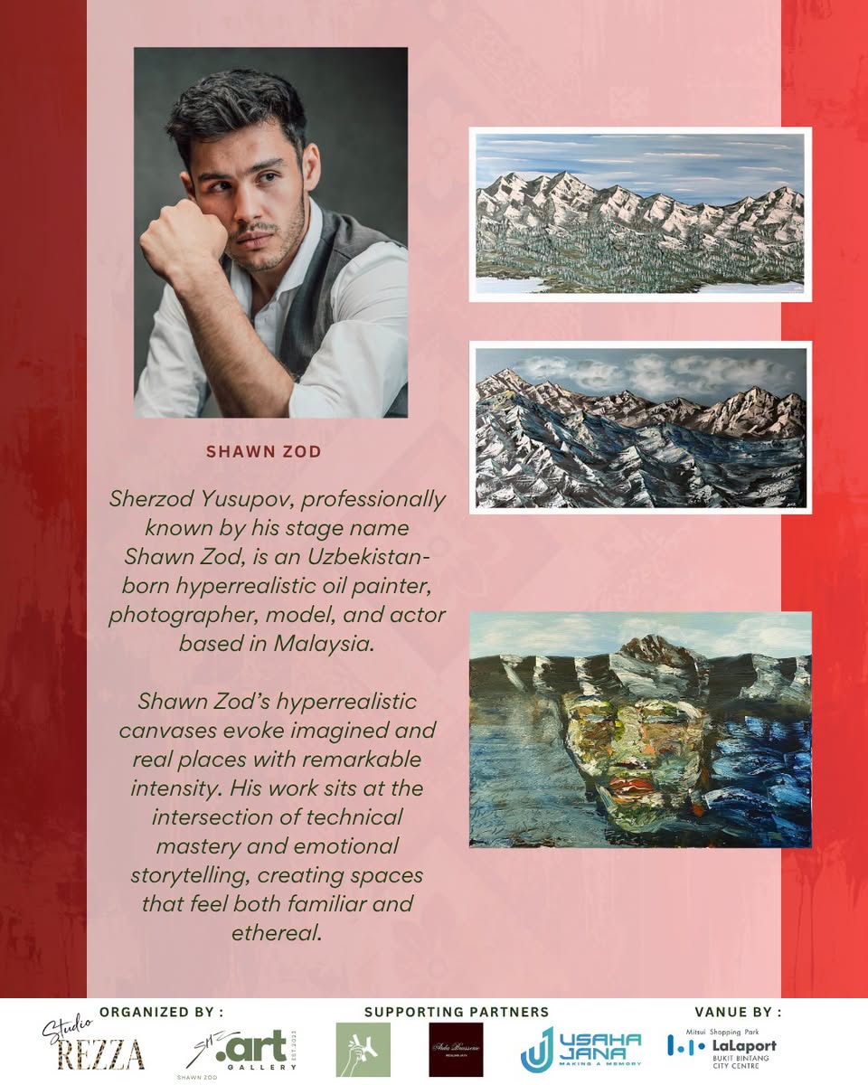 Shawn Zod hyperrealistic oil paintings at The Heritage Collection