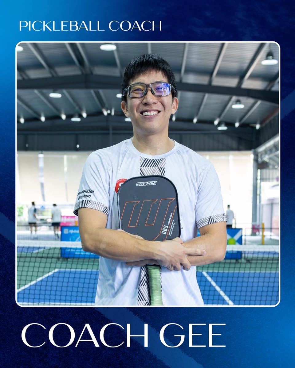 Pickleball event participants enjoying the game