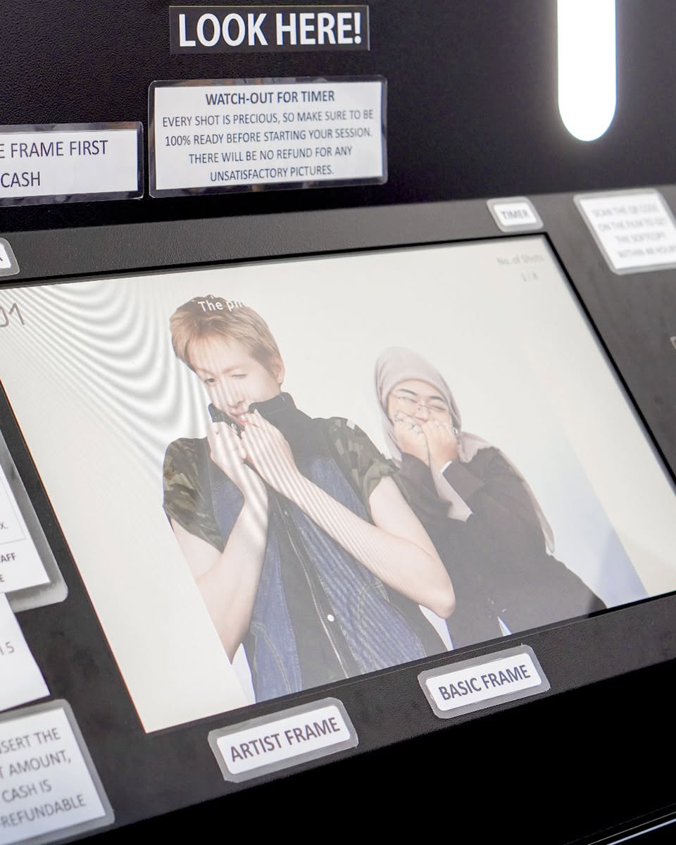 Variety of K-Pop and anime themed photo frames