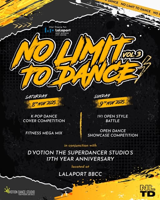 Dynamic dance performance at No Limit to Dance Vol. 3