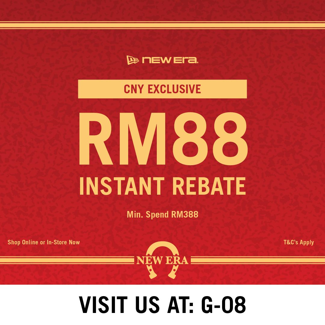 New Era Chinese New Year promotion featuring stylish headwear and festive rebates