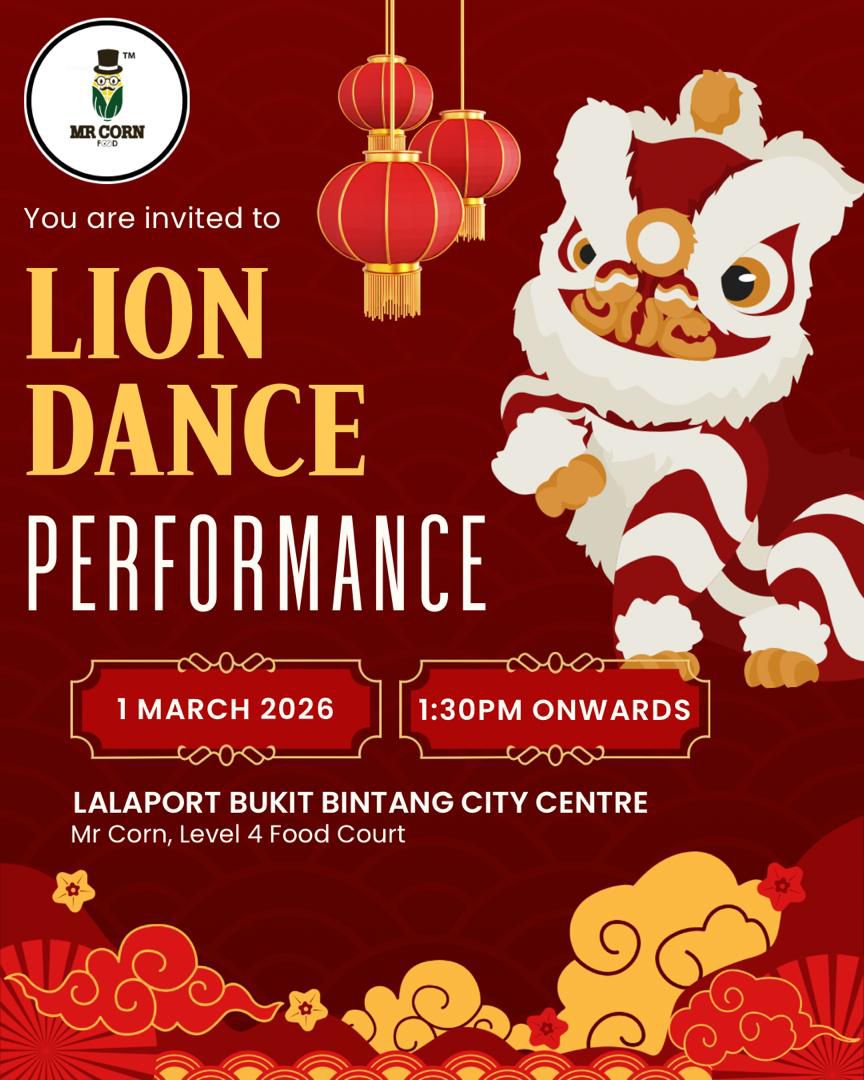 Vibrant Lion Dance performance by Persatuan Qing Tong Le