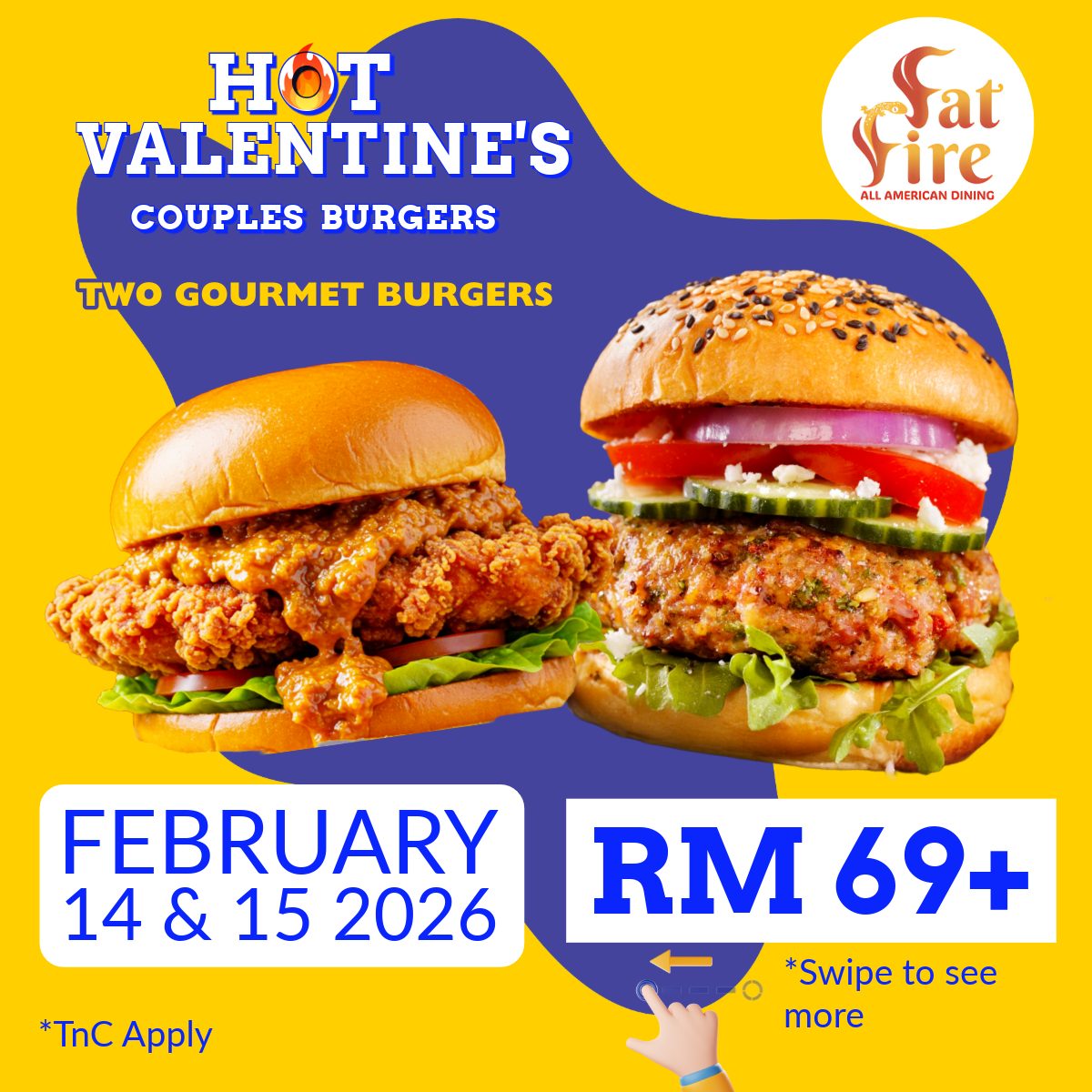 The vibrant atmosphere at Gourmet Street