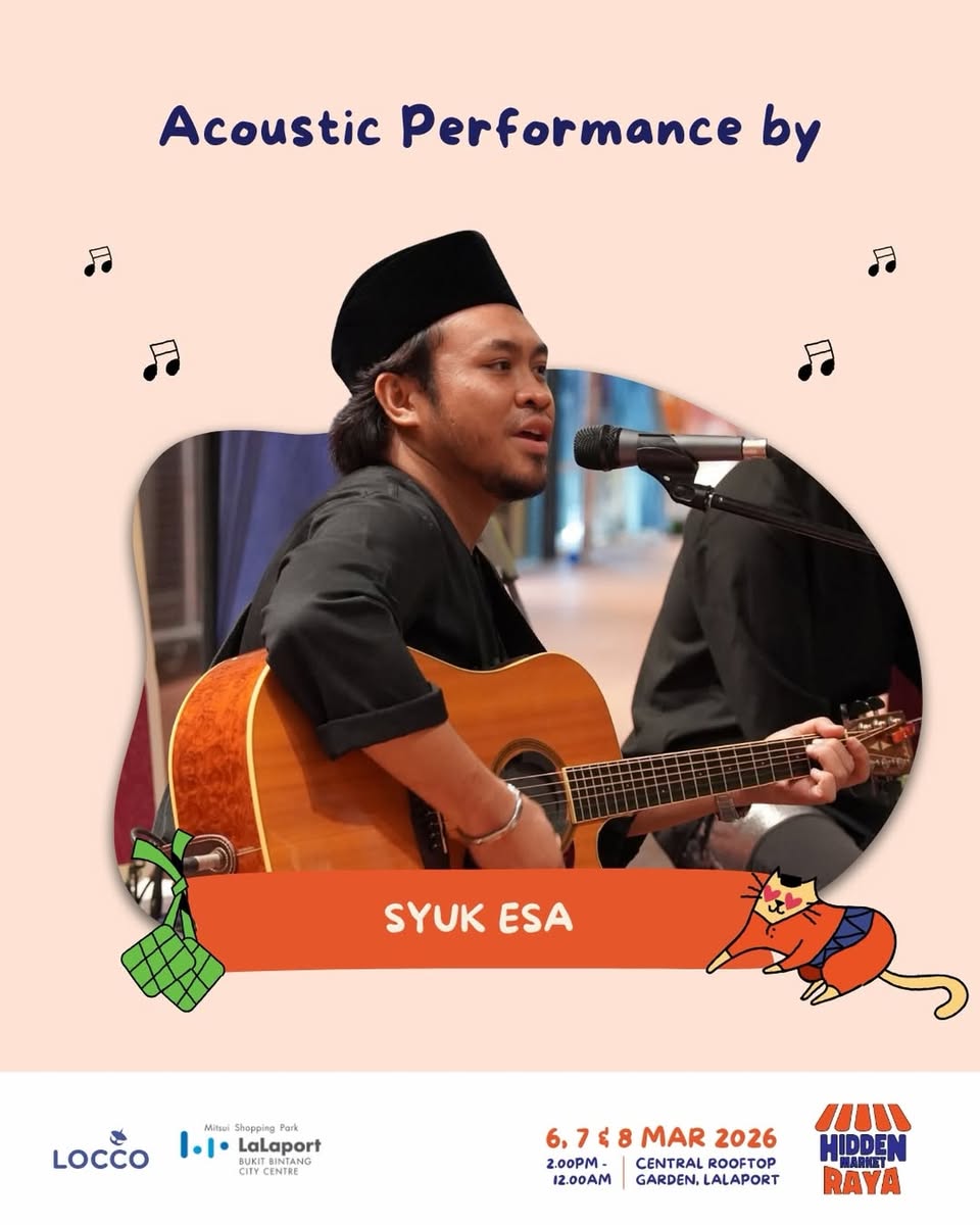 Rooftop garden sunset view in Kuala Lumpur