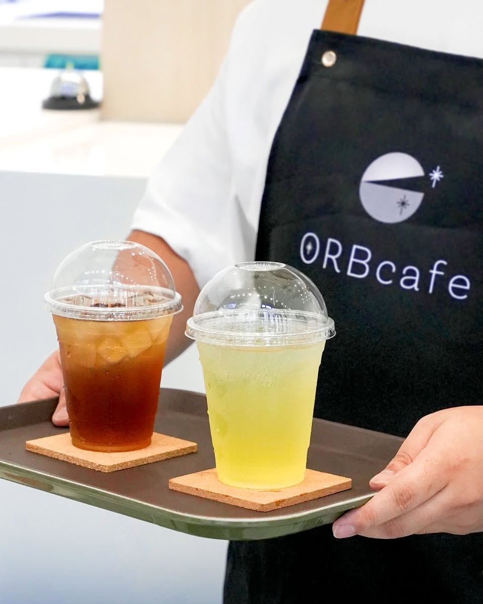 A warm bowl of miso soup at ORBcafe