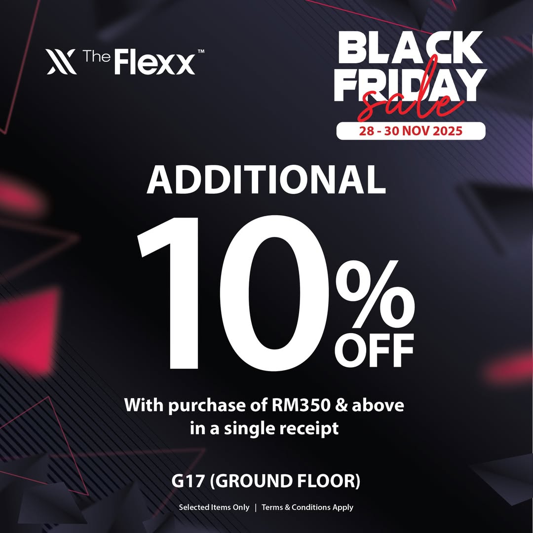 A pair of stylish and comfortable shoes, symbolizing the Black Friday sale at The Flexx.