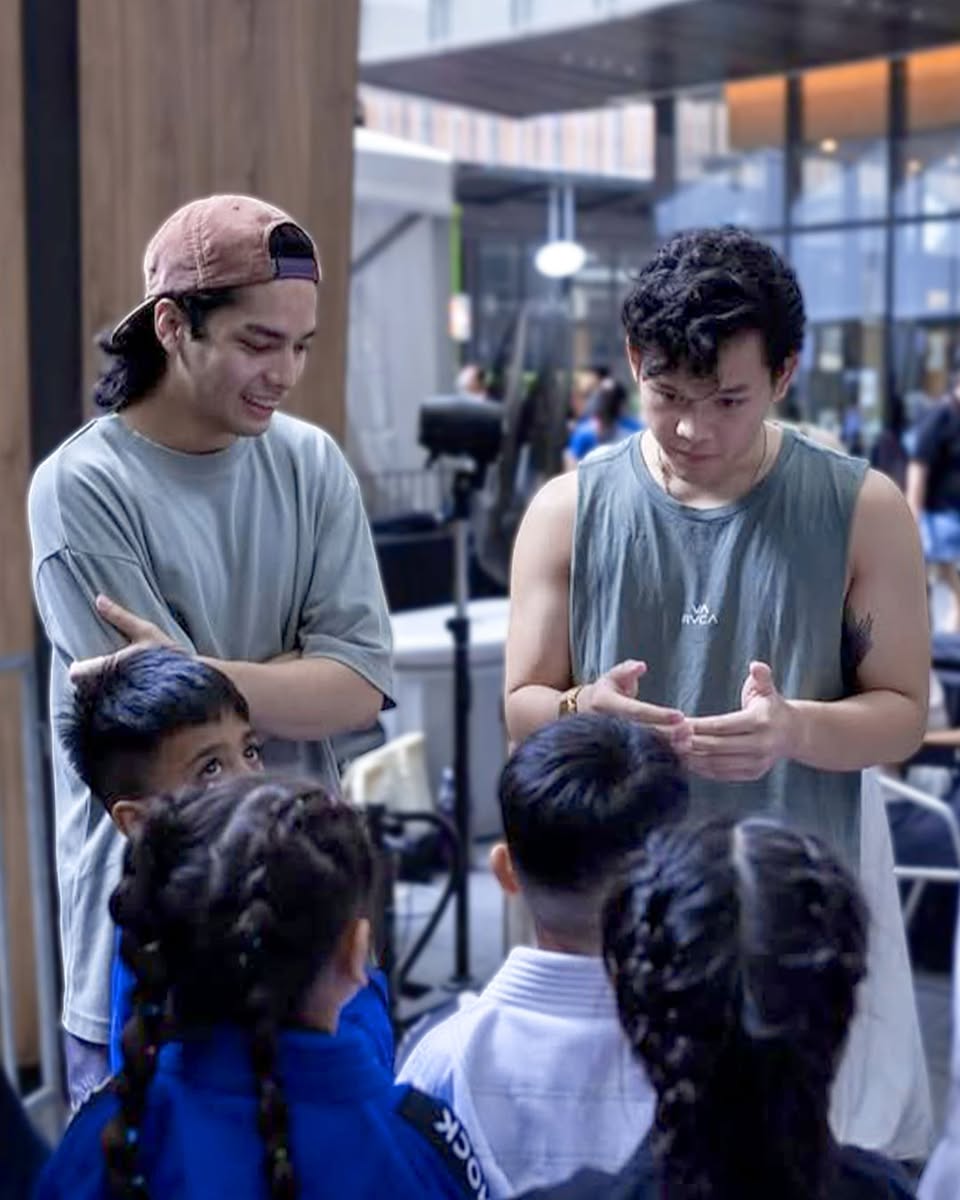 Promotional image for a Brazilian Jiu-Jitsu event