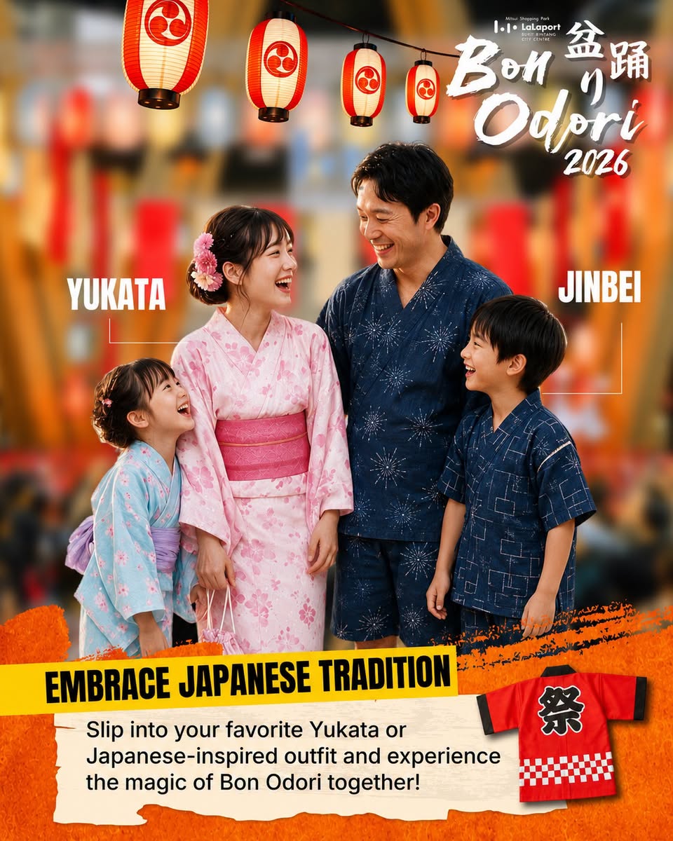 Yukata and Jinbei for Bon Odori 2026