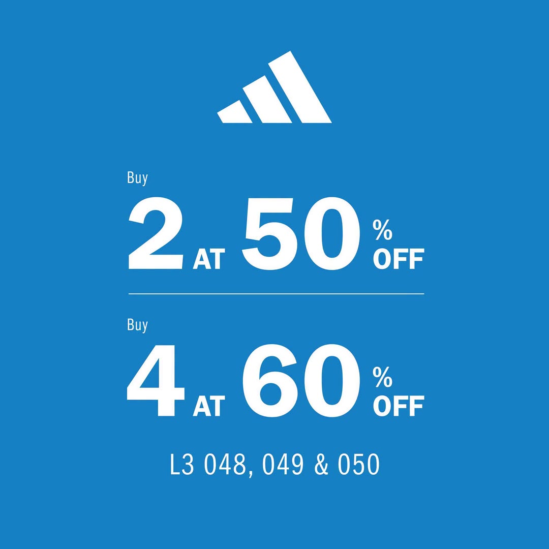 adidas promotion at LaLaport BBCC
